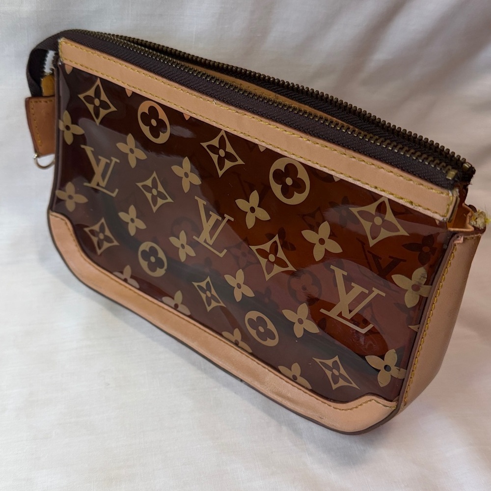 Louis Vuitton Monogram Vinyl Bag Zip Pouch